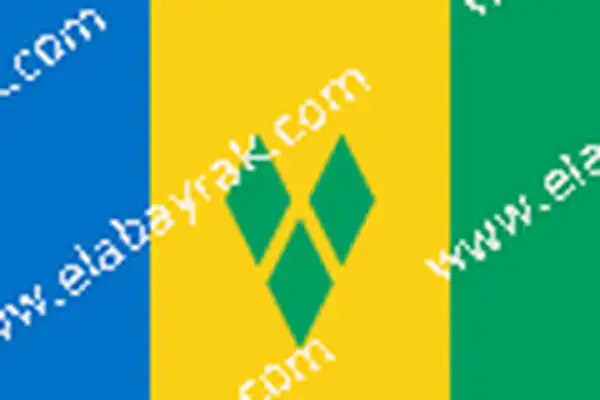 Saint Vincent ve Grenadinler bayra 